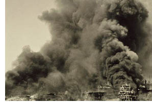dump burning